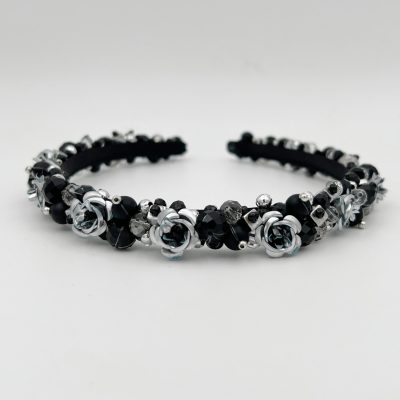 Диадема Mini Silver Roses